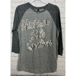 Michigan State Spartans raglan long sleeve t-shirt, sz S, NWOT
